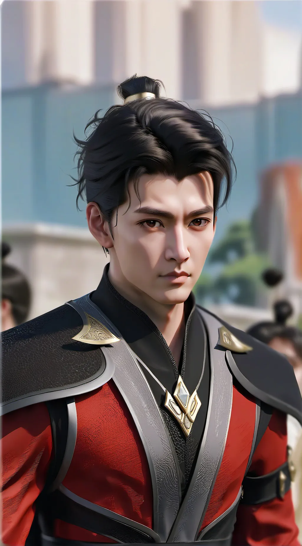 ai character: thanos  background