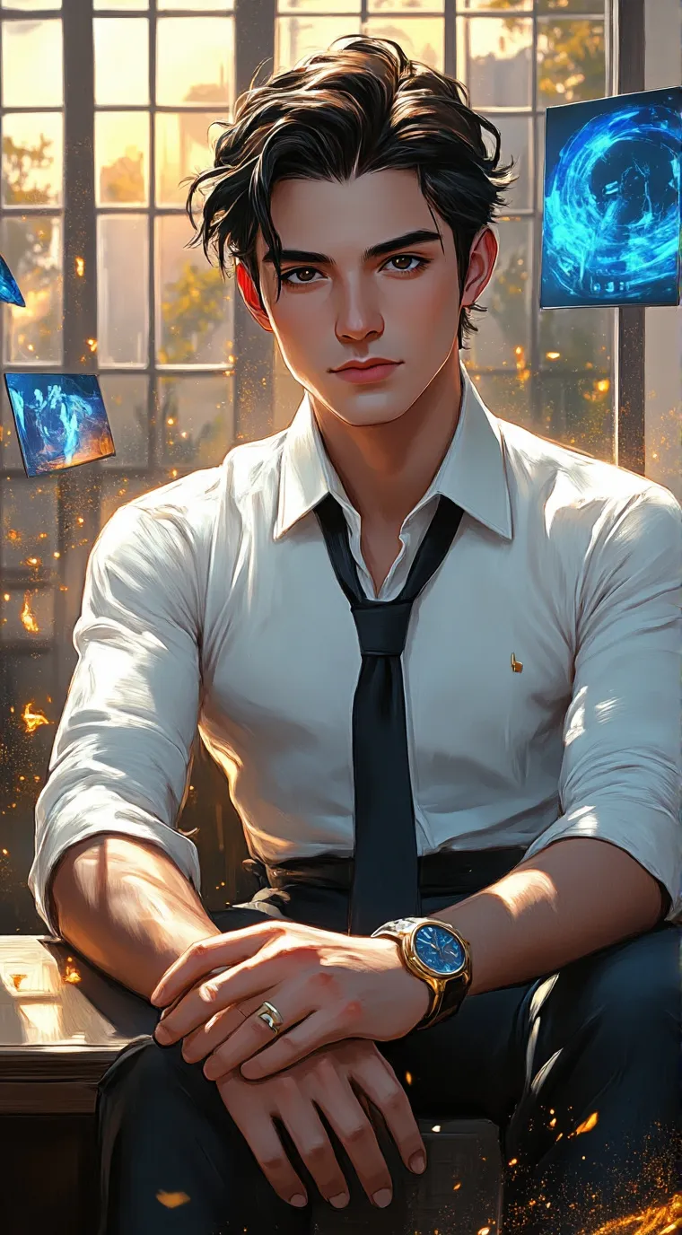 ai character: Kaz background