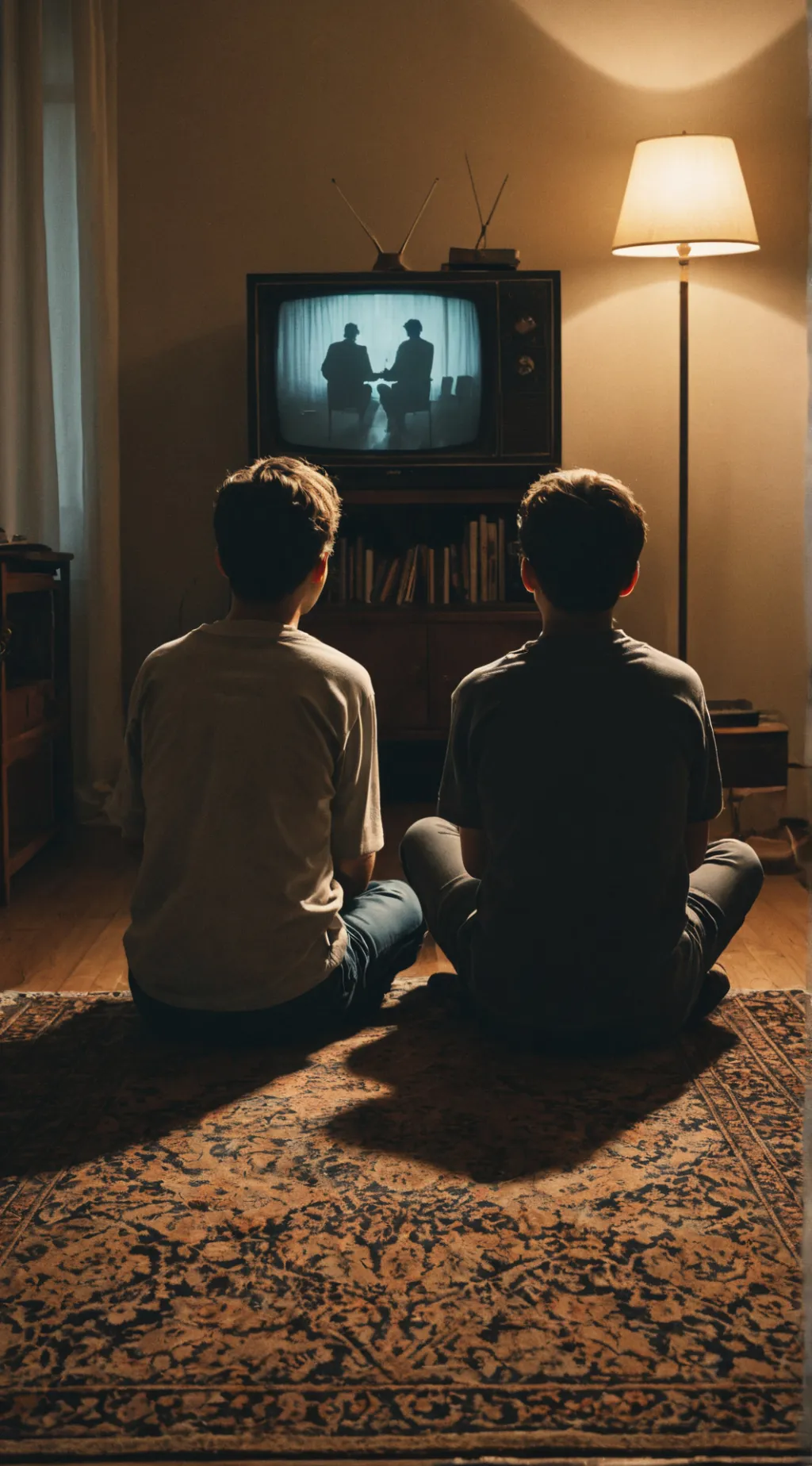 ai character: A Flicker of Time background