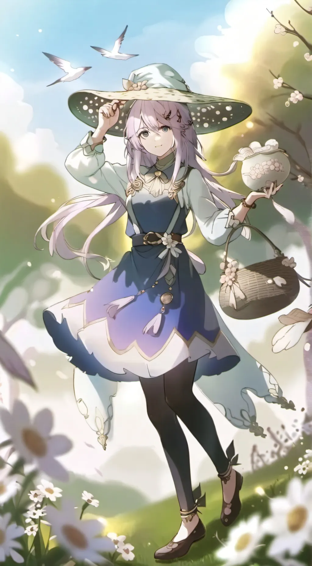 ai character: tomioka × t/n background