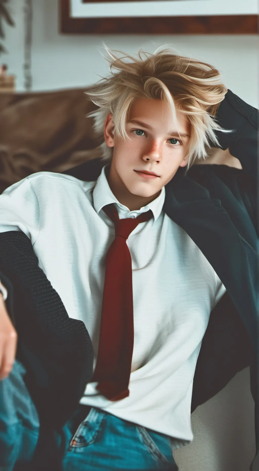 ai character: Woodrow background