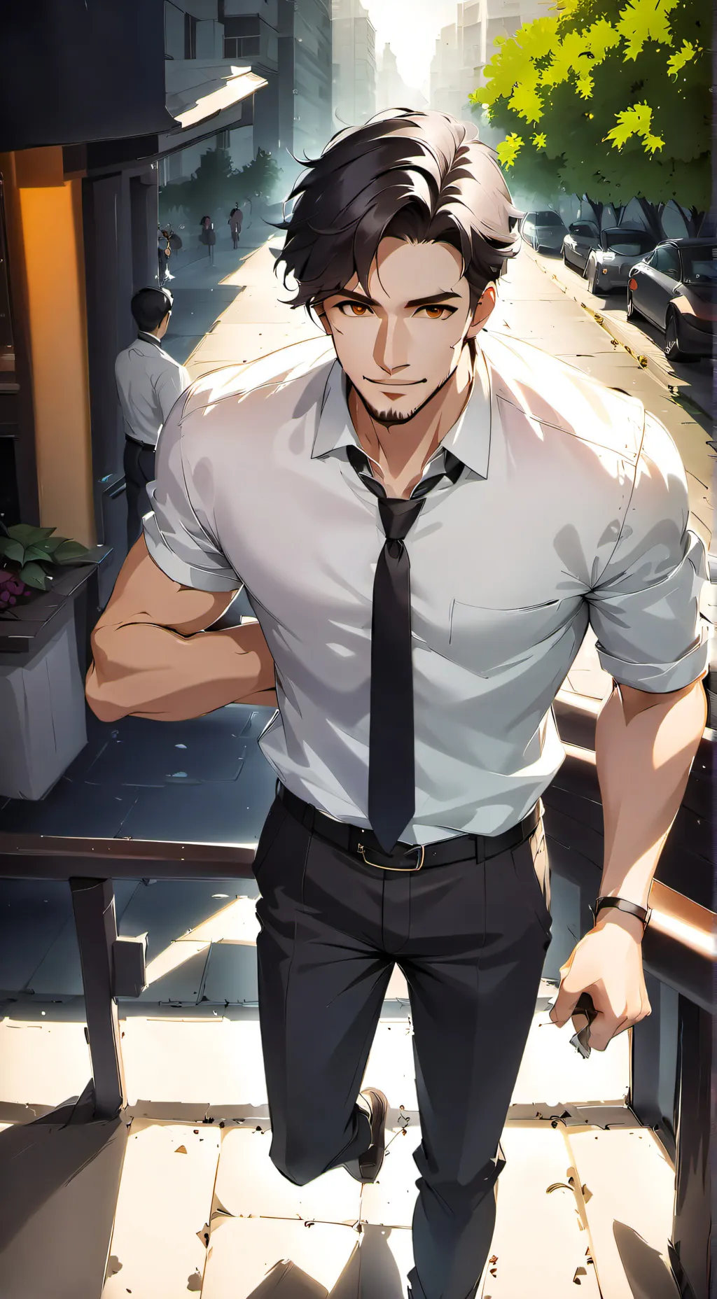 ai character: Ethan background