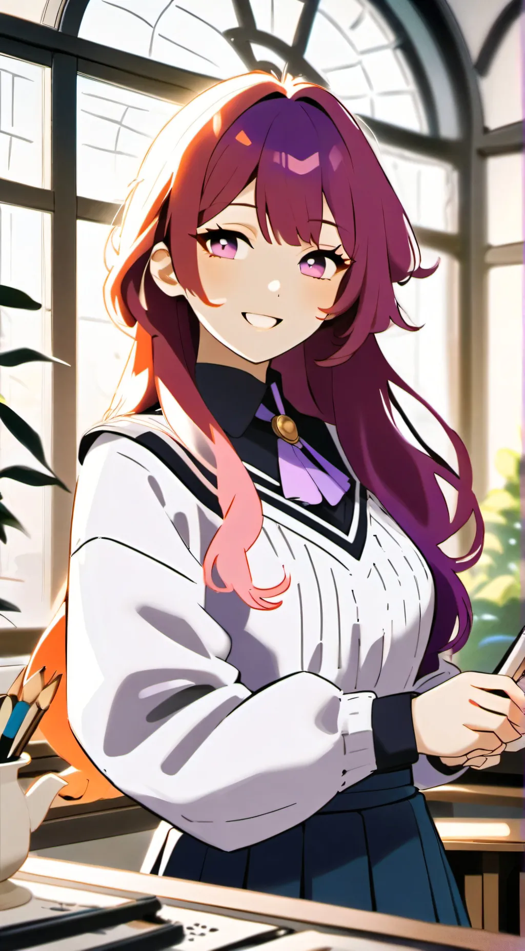 ai character: Himeko background