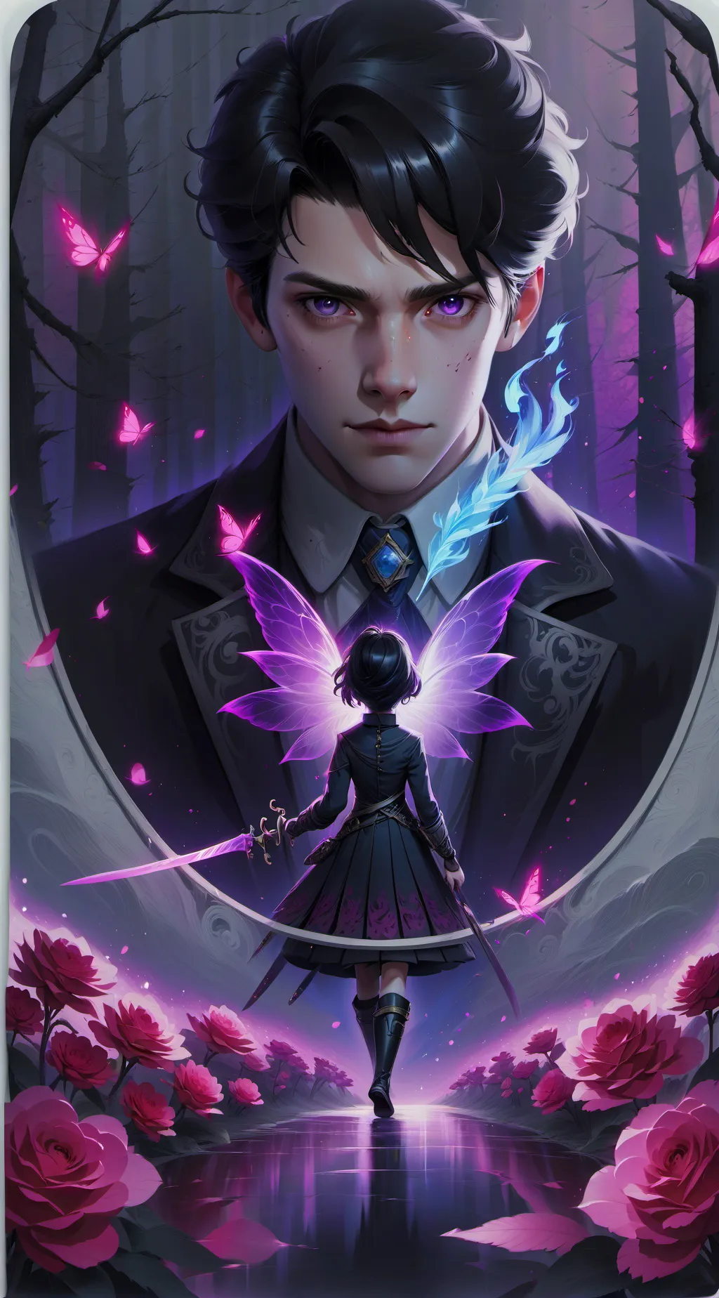 ai character: 1222 background