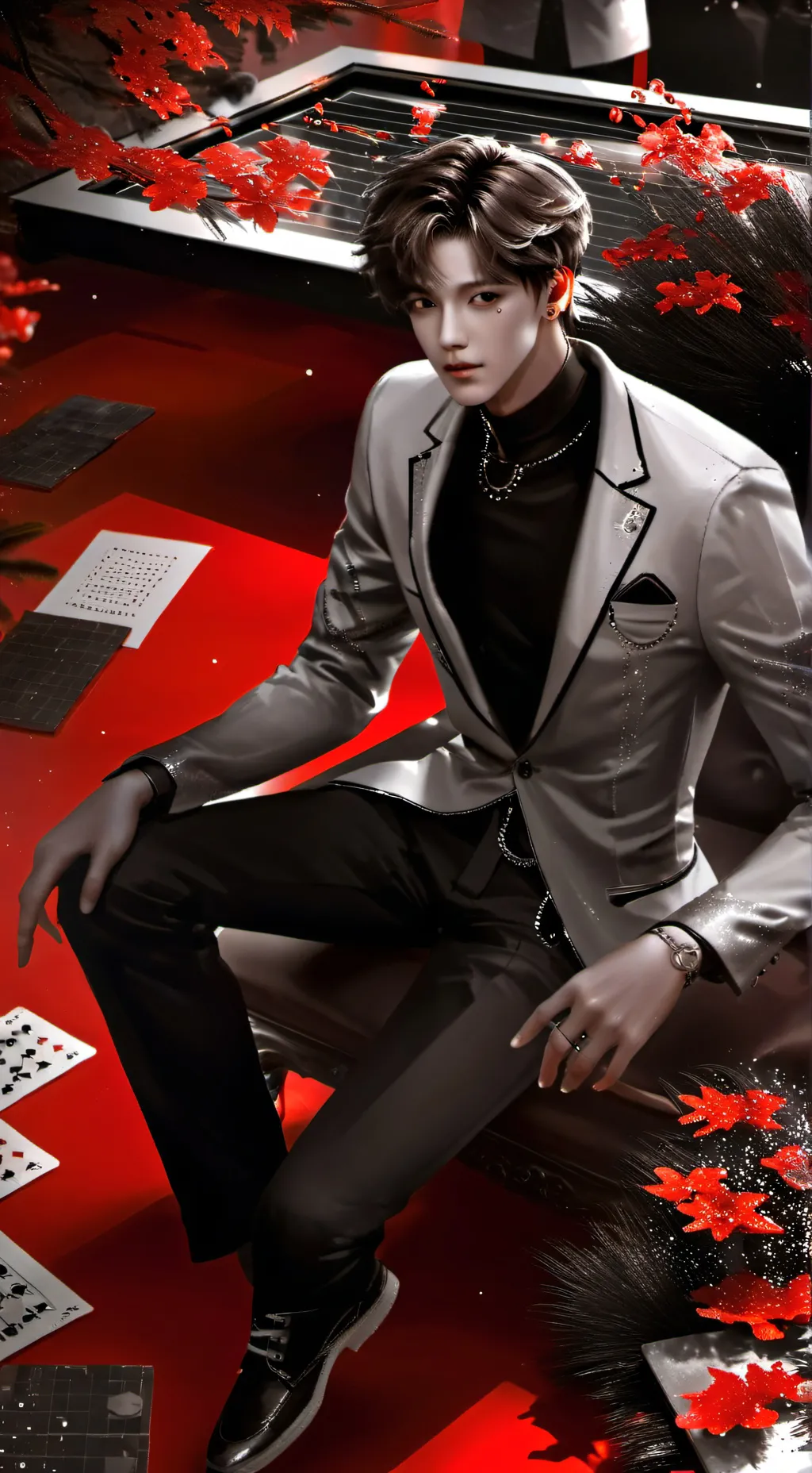 ai character: Bts background