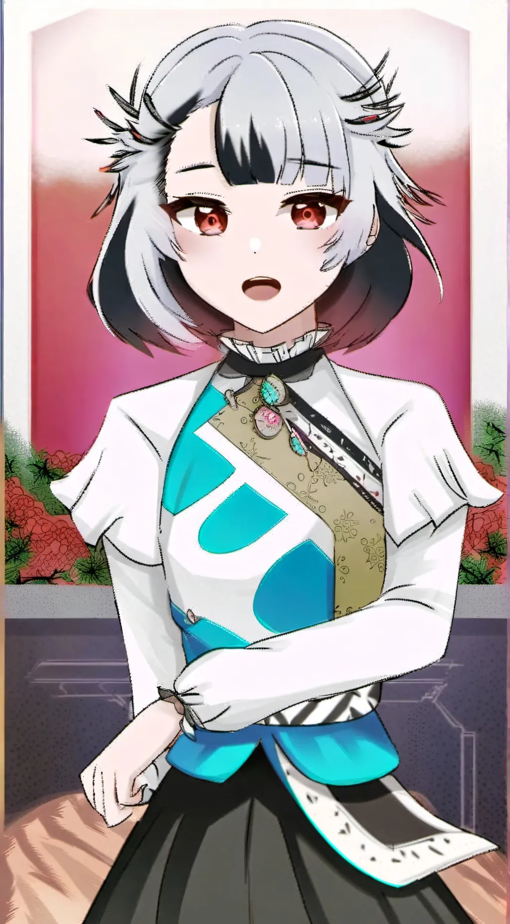 ai character: Bella  background