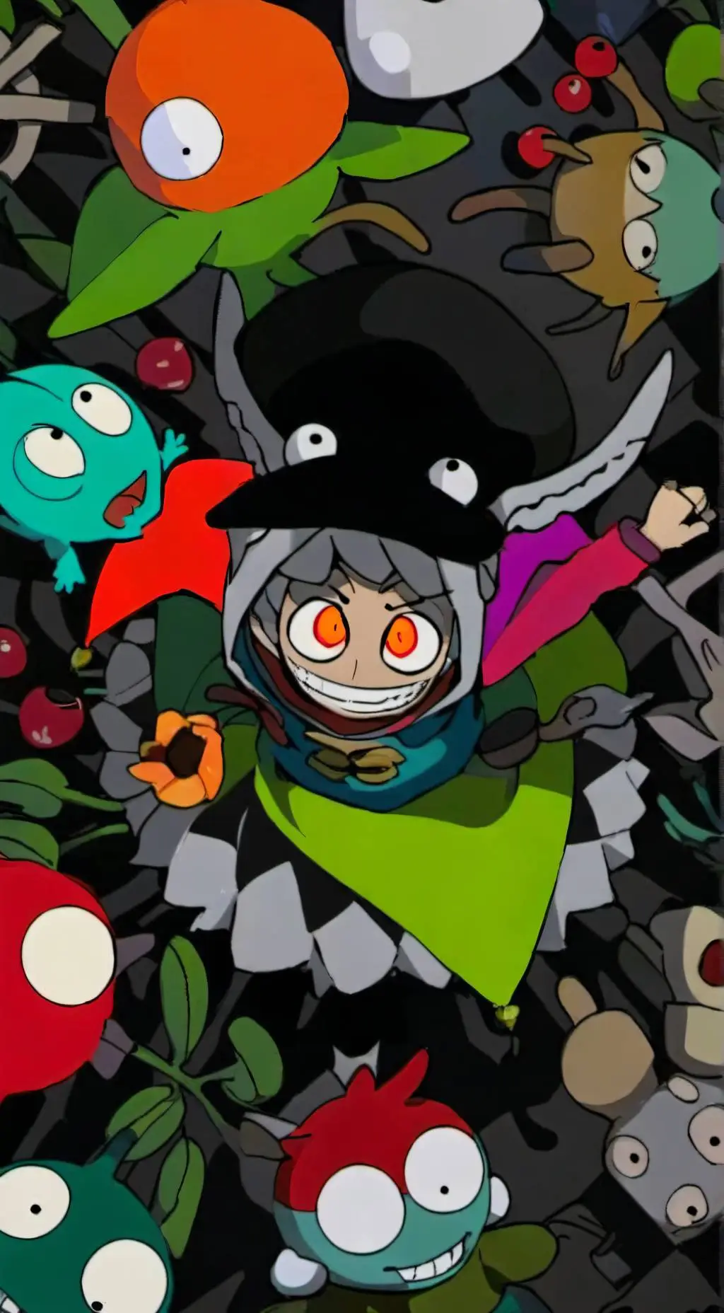 ai character: ★Dandy's World★ background