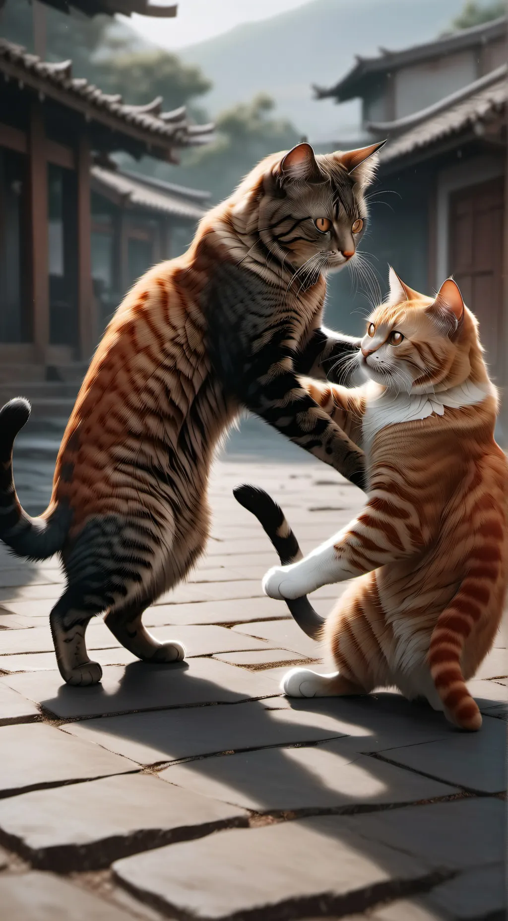 ai character: meow background