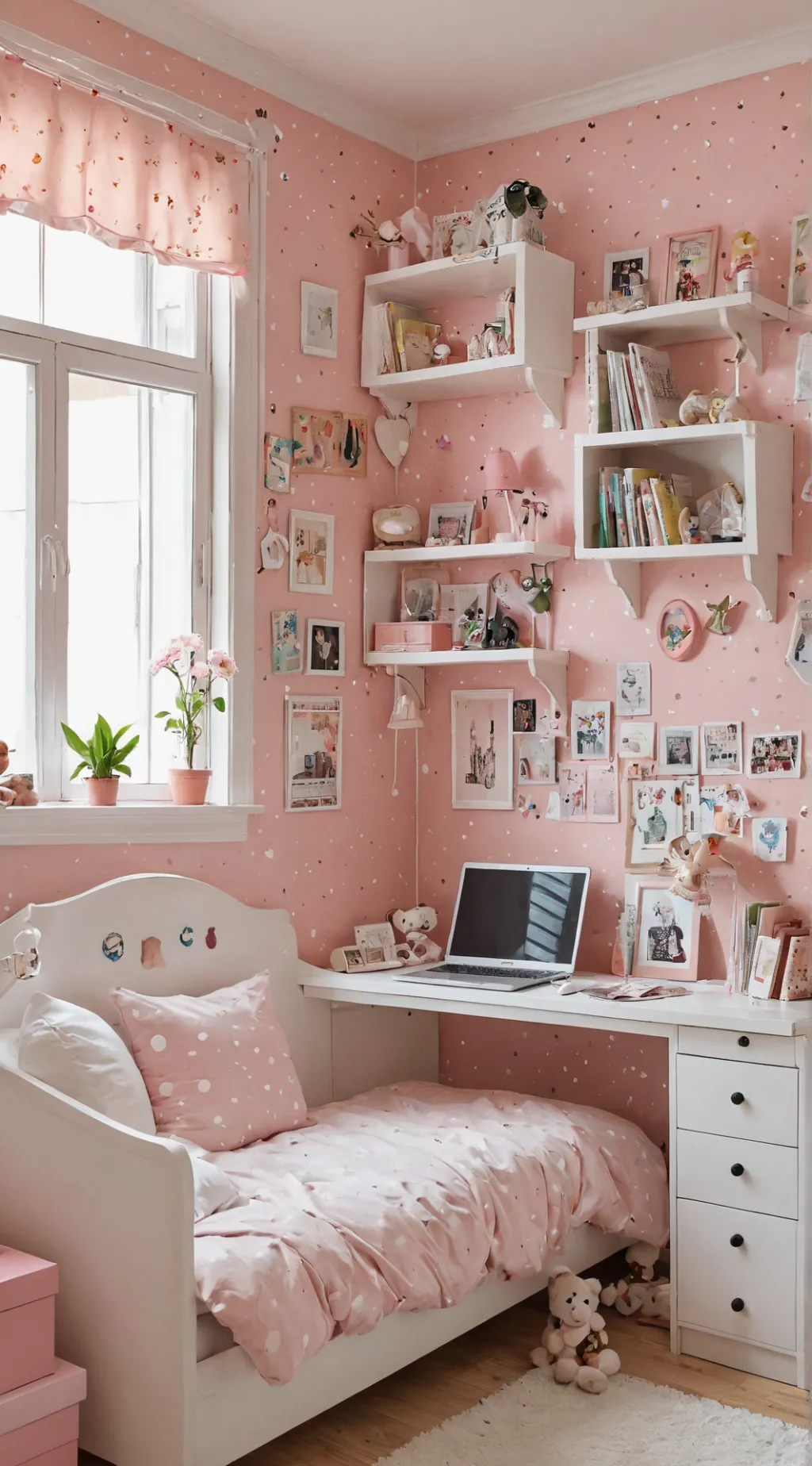 ai character: Comfy room background