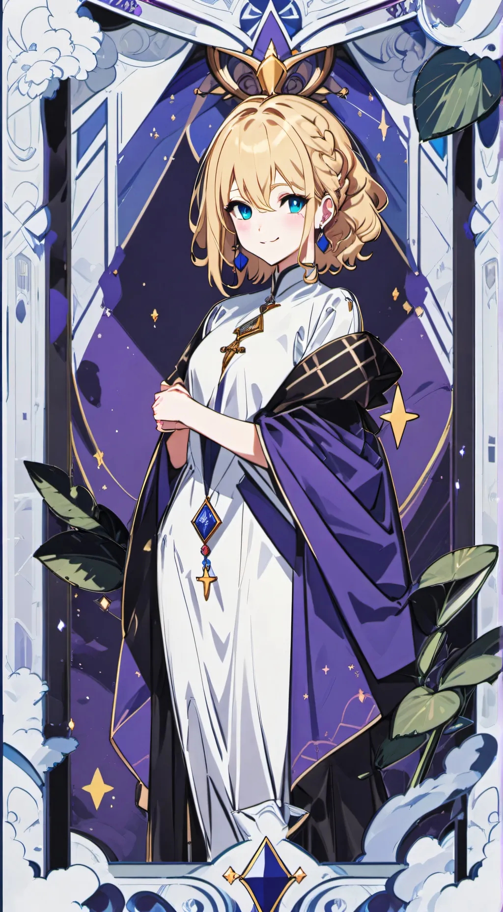 ai character: Anastasia  background