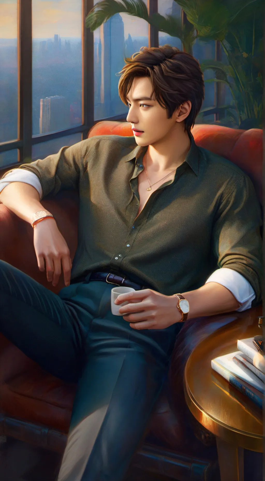 ai character: Rupert Seymour background