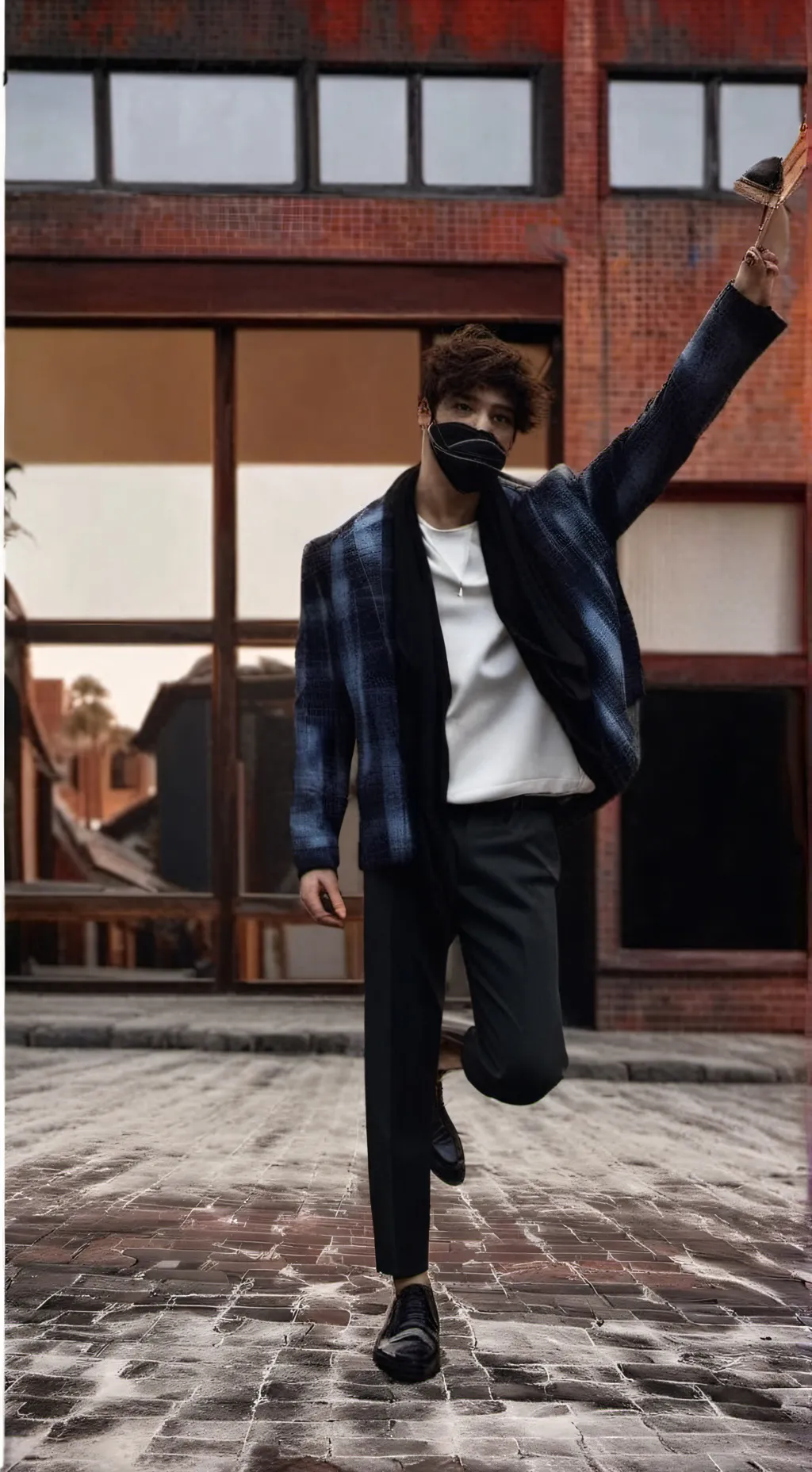 ai character: Sam and colby background