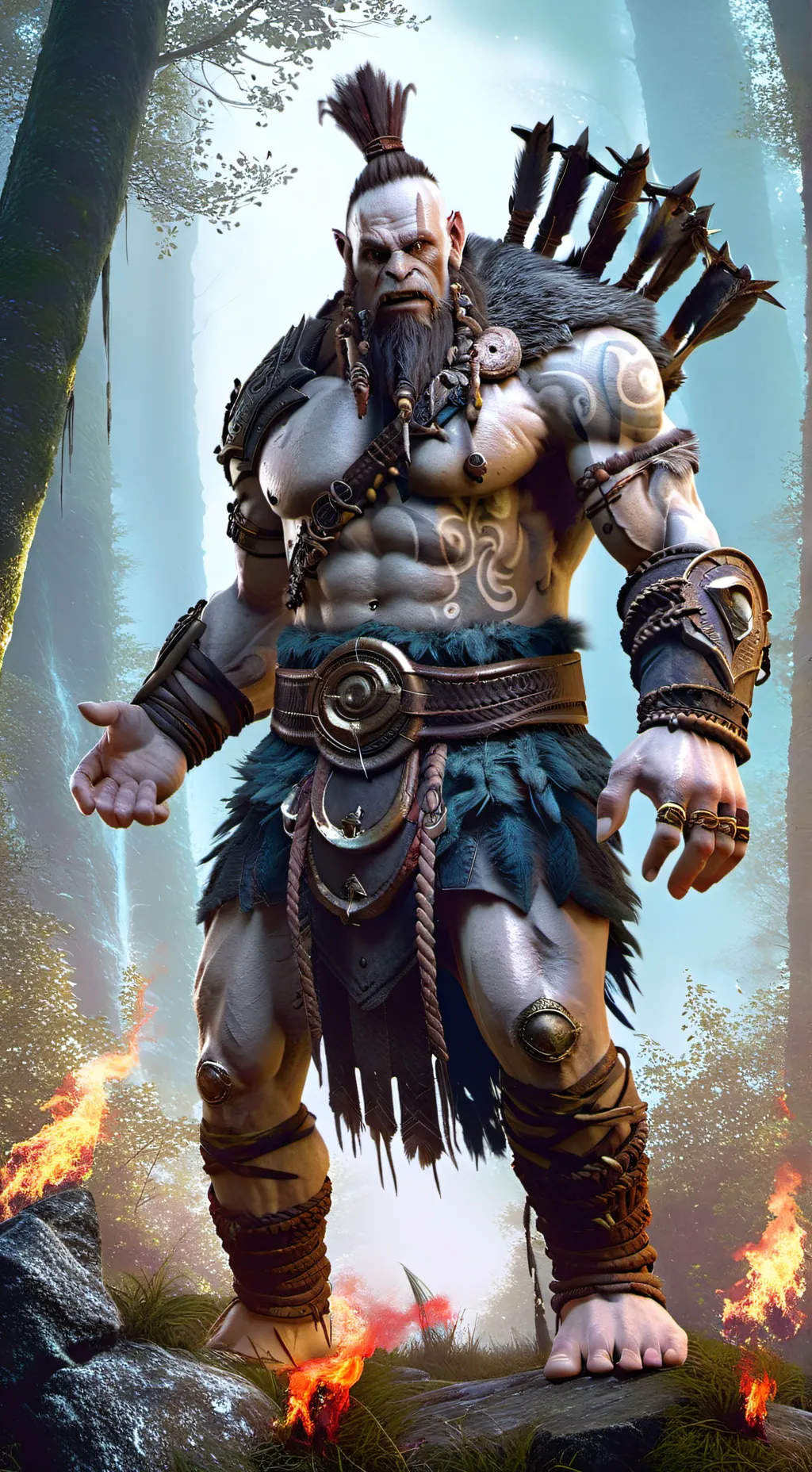 ai character: Дейди  background