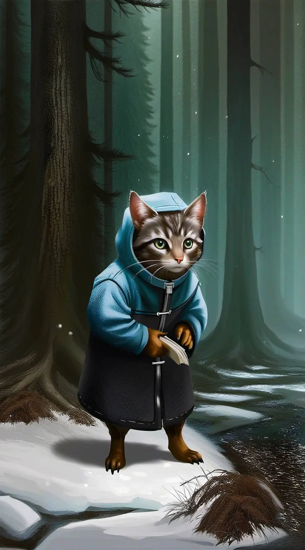 ai character: Котекр background