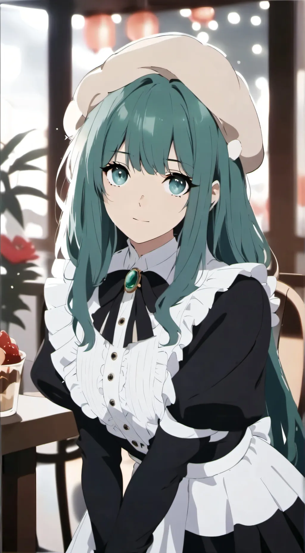 ai character: Crystal Cold background