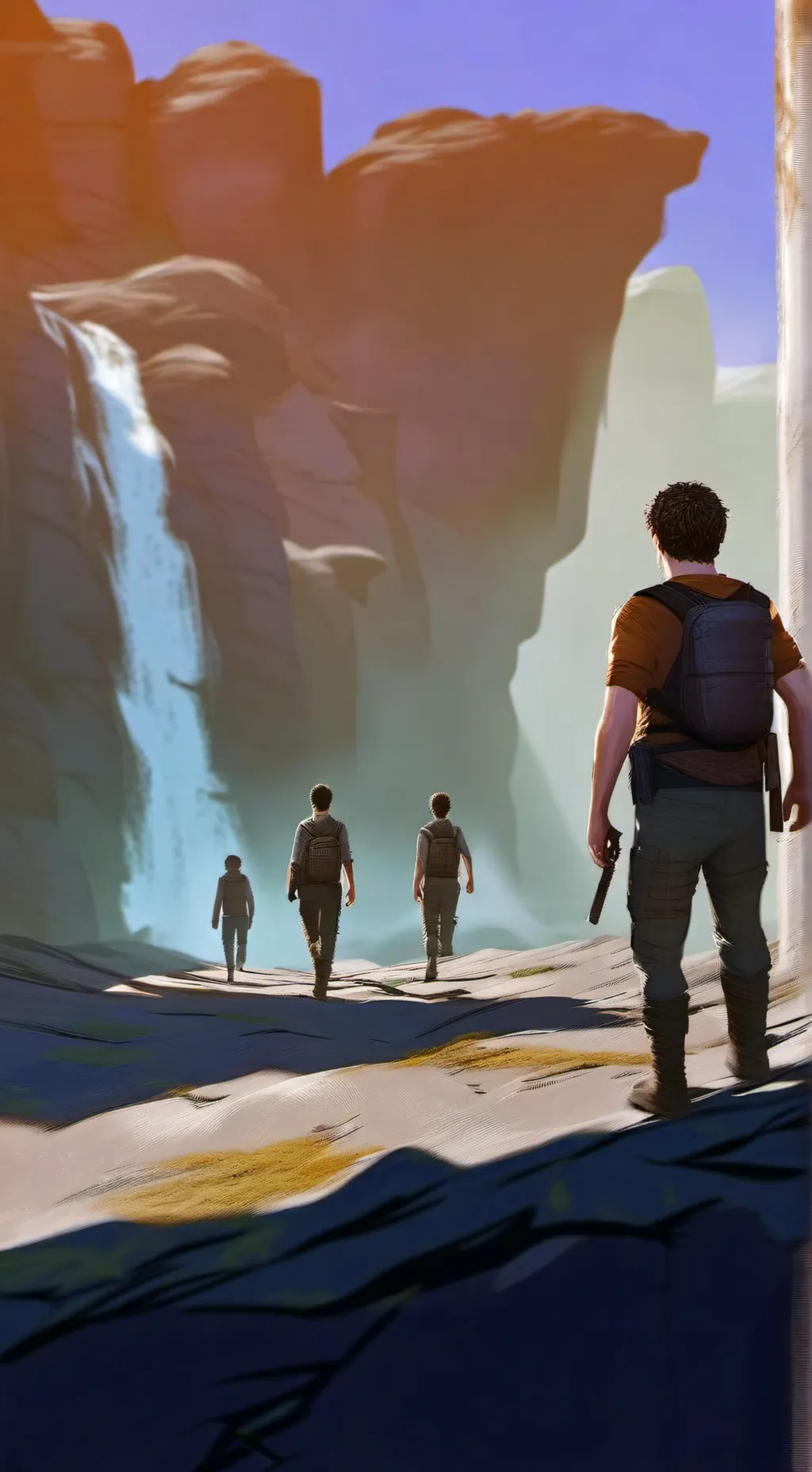 ai character: Xander  background