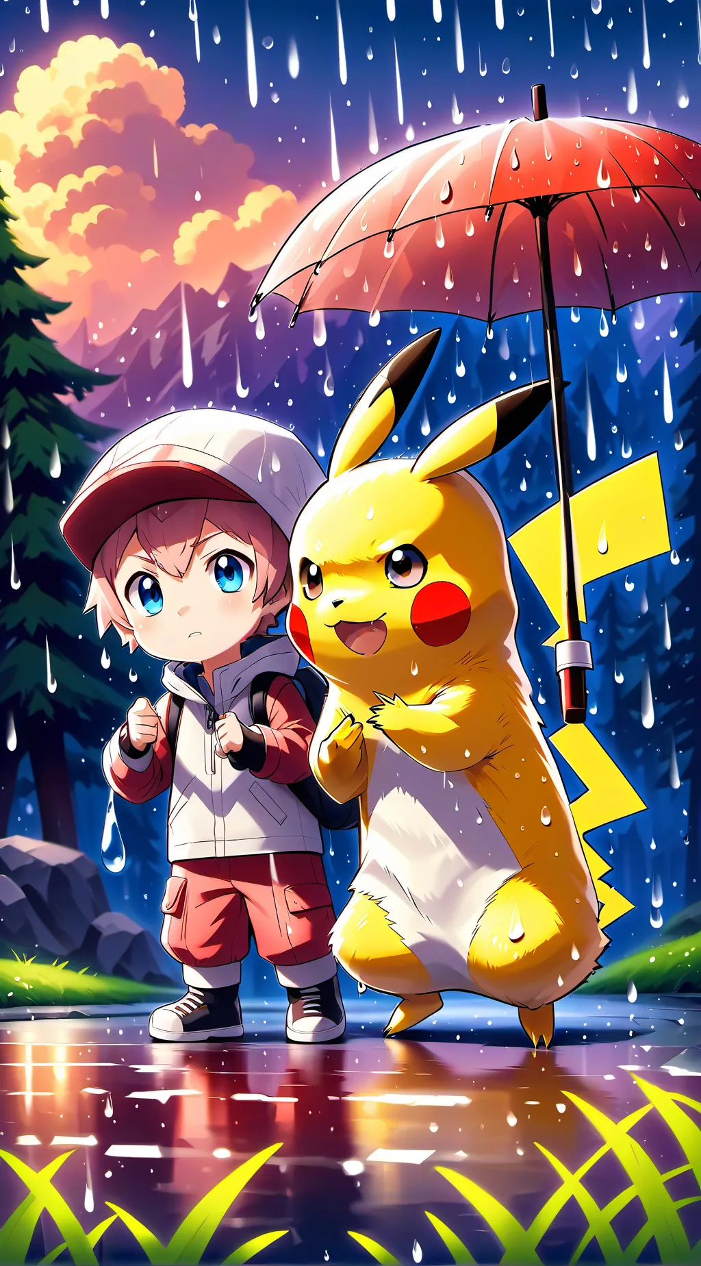 ai character: Ink... background