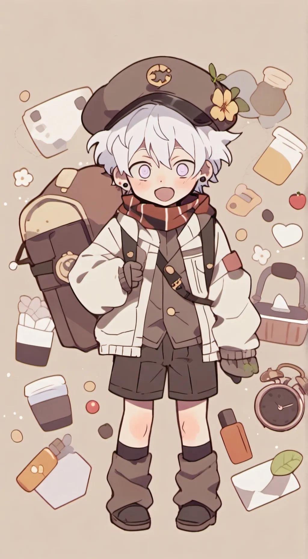 ai character: gojo vampiro background