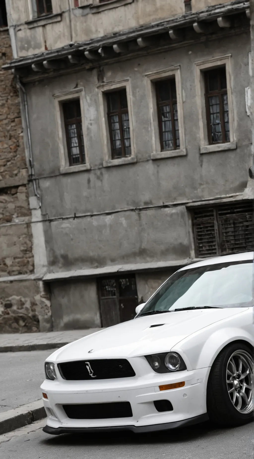 ai character: Durple background