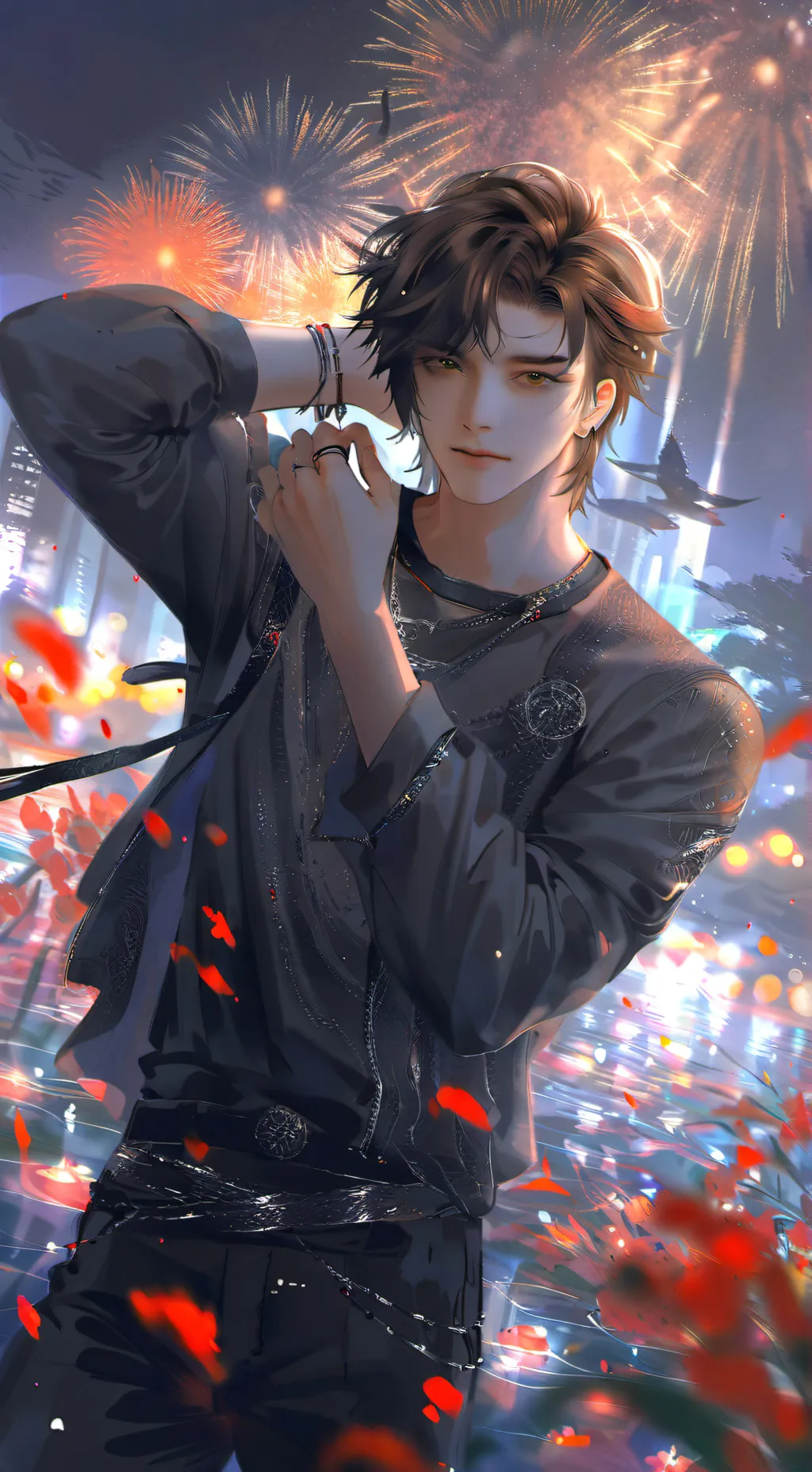 ai character: *+🥀💚Alan💚🥀+* background