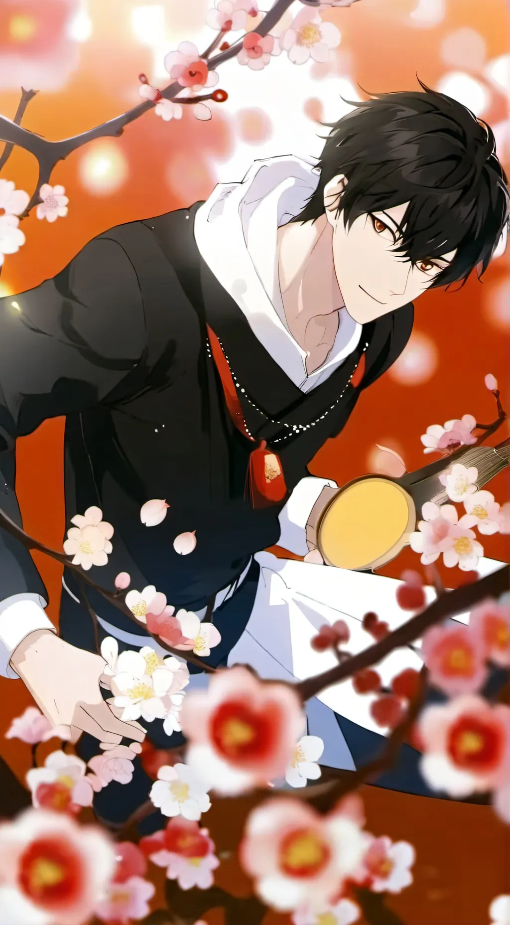 ai character: Léo  background