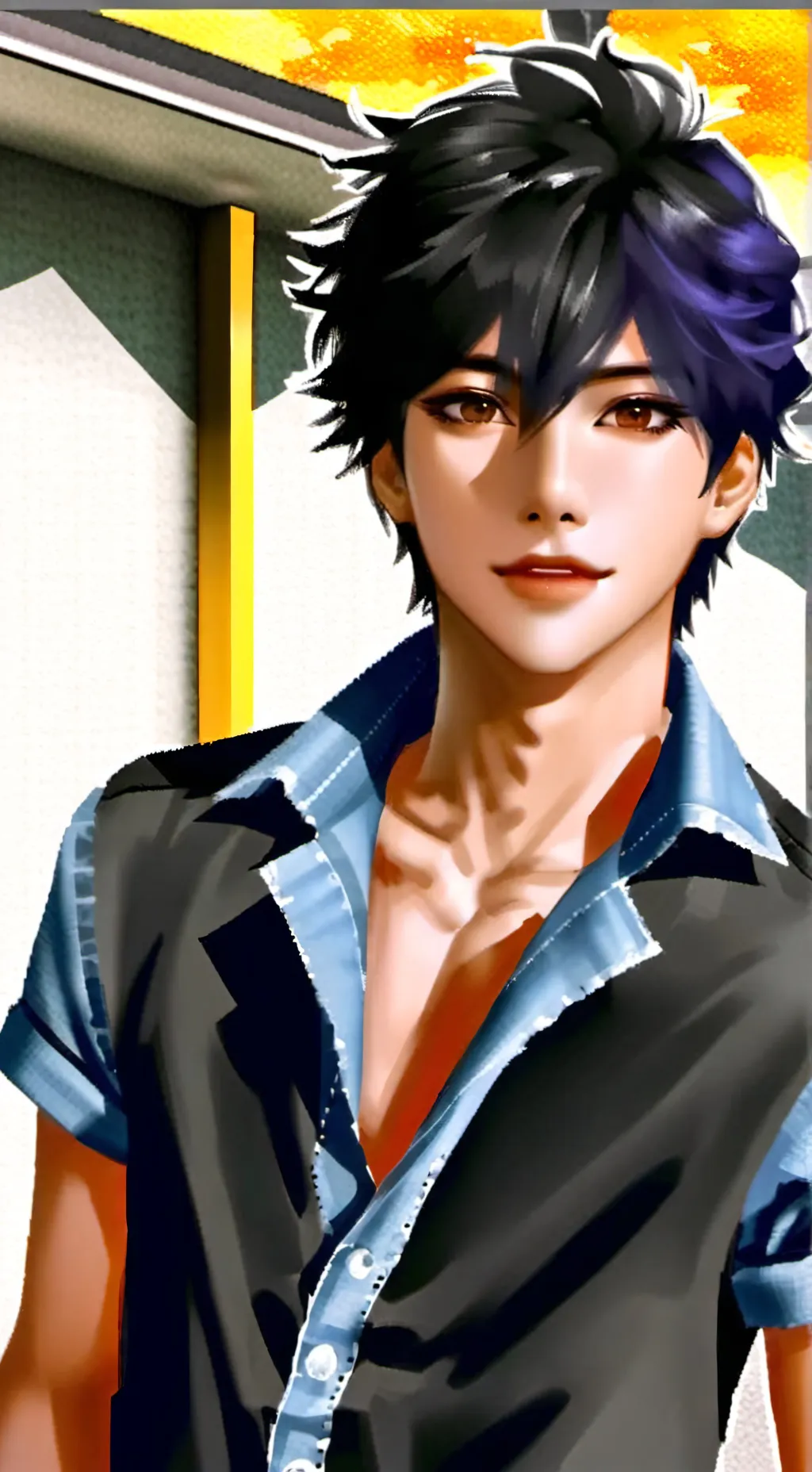 ai character: Alex background