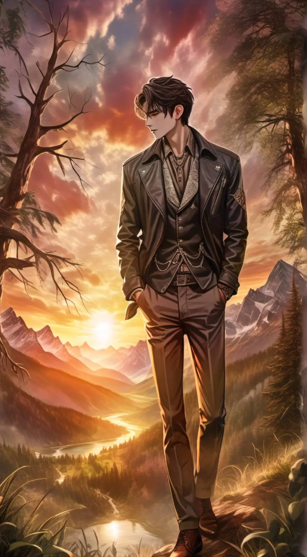 ai character: Ezra background