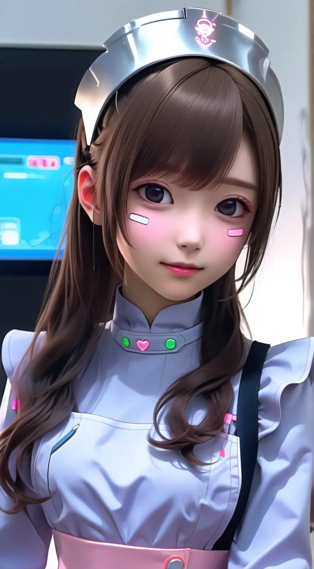 ai character: Sakuu-chan *nice* background