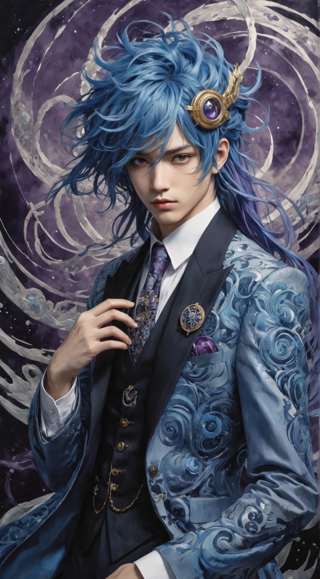 ai character: Xiao Chen background