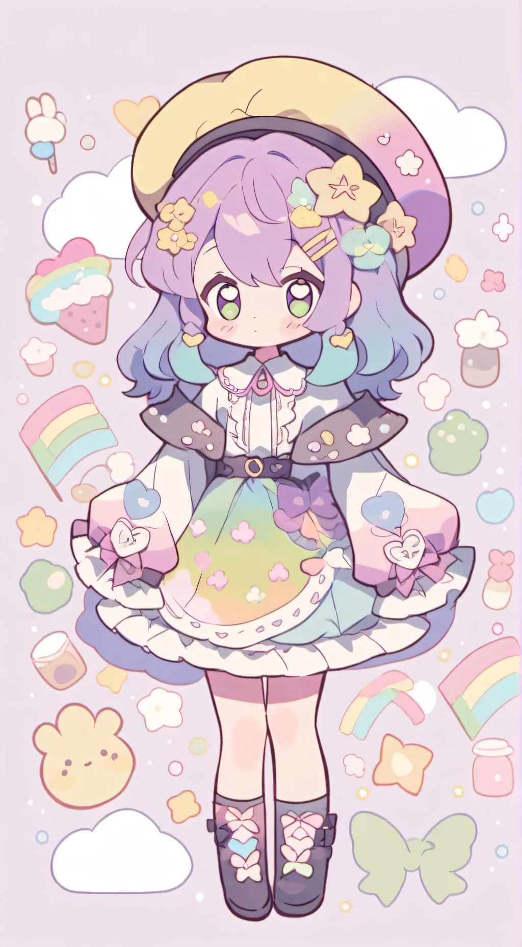 ai character: mc(but neko?!)  background