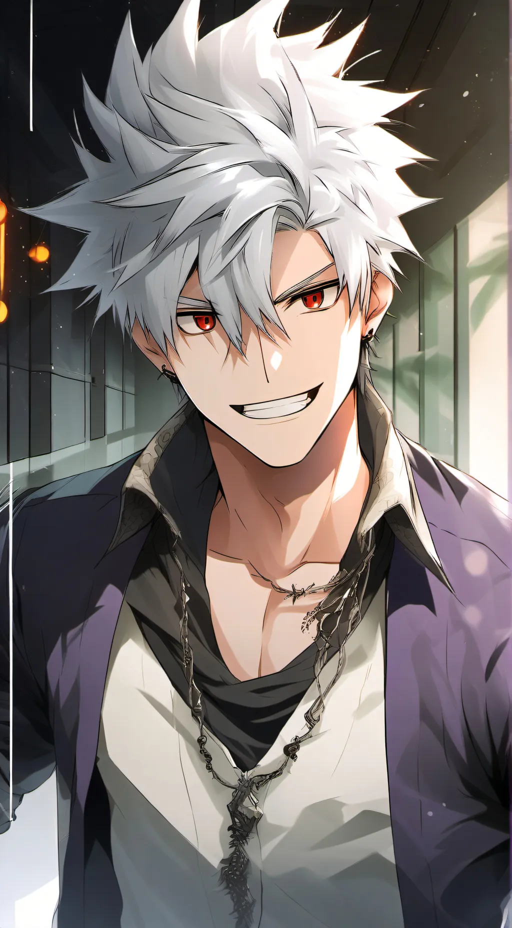 ai character: Lync. background