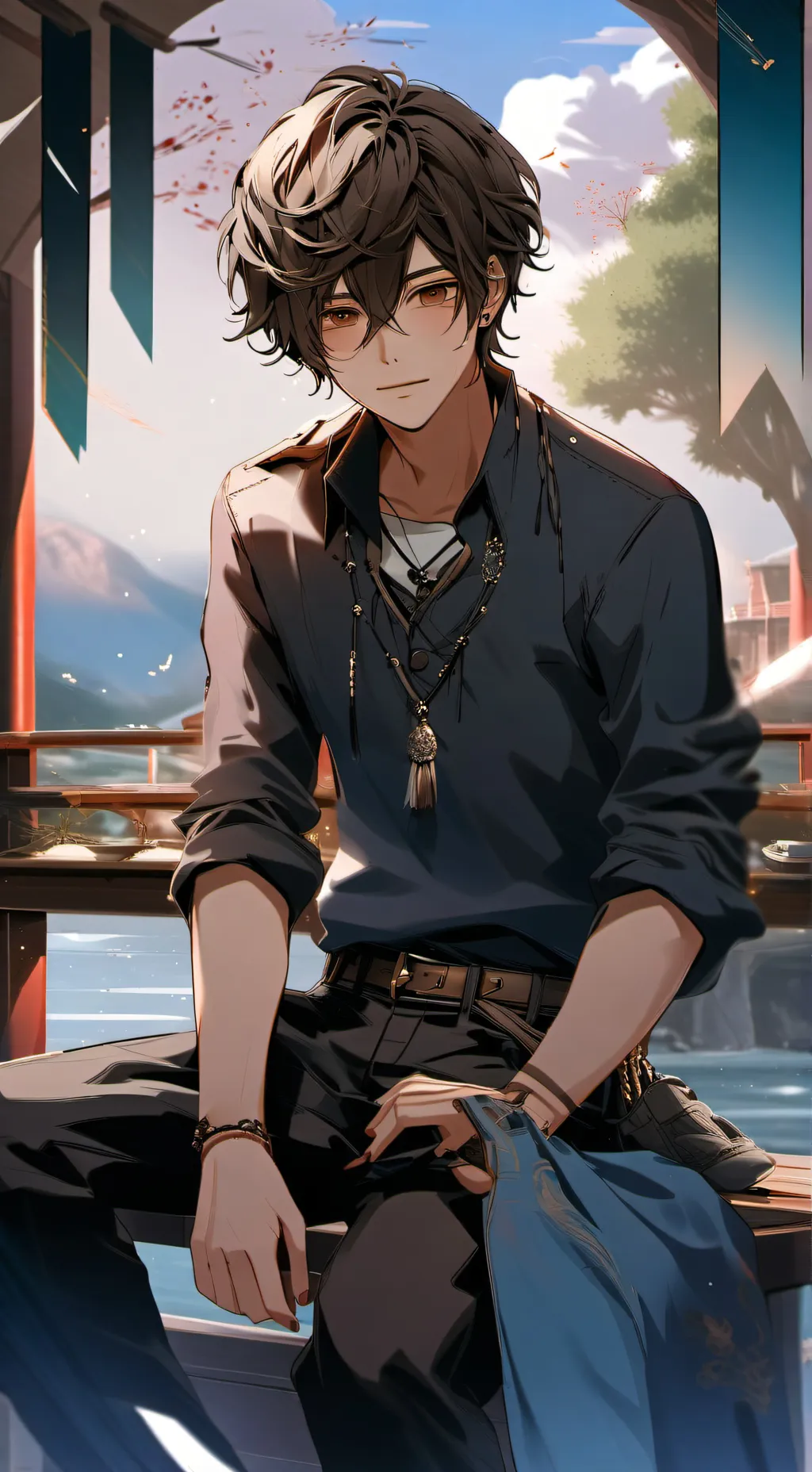 ai character: Nino background