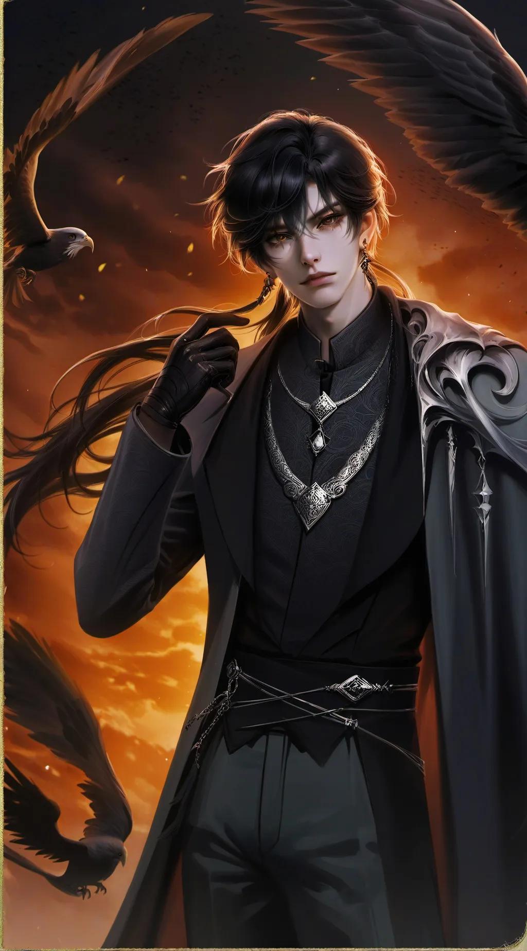 ai character: Свен background