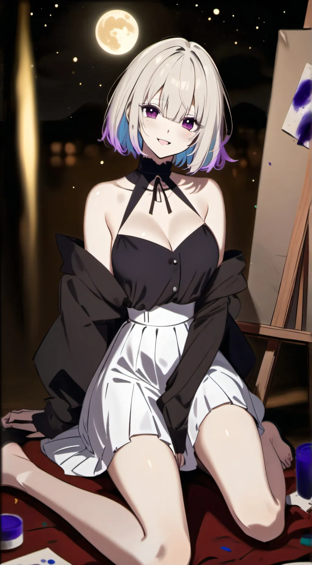 ai character: Shiori background