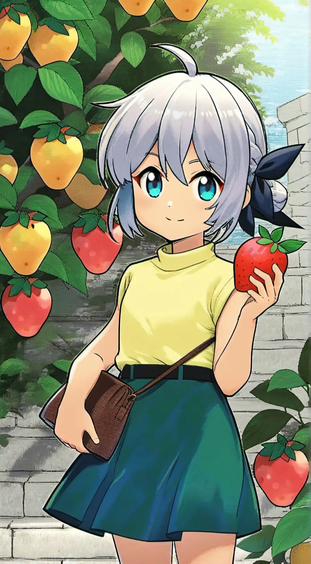 ai character: Blox fruits background