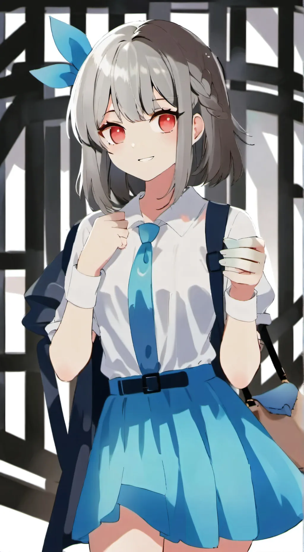 ai character: sarah background