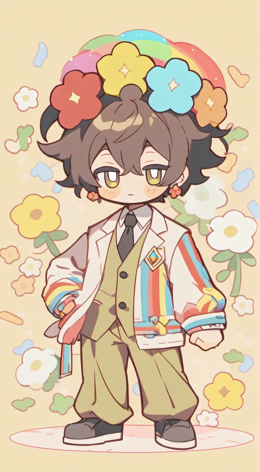 ai character: dandy background