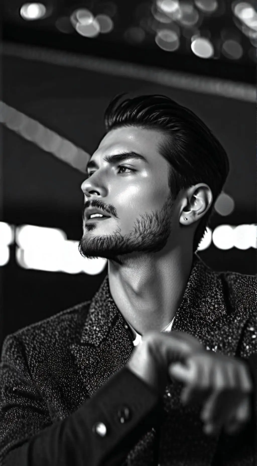 ai character: Blake Ashton shin background