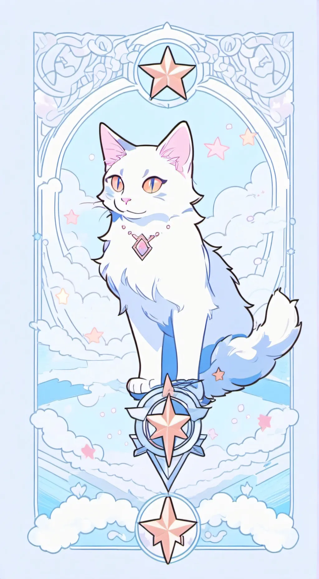 ai character: Snow'peak  background