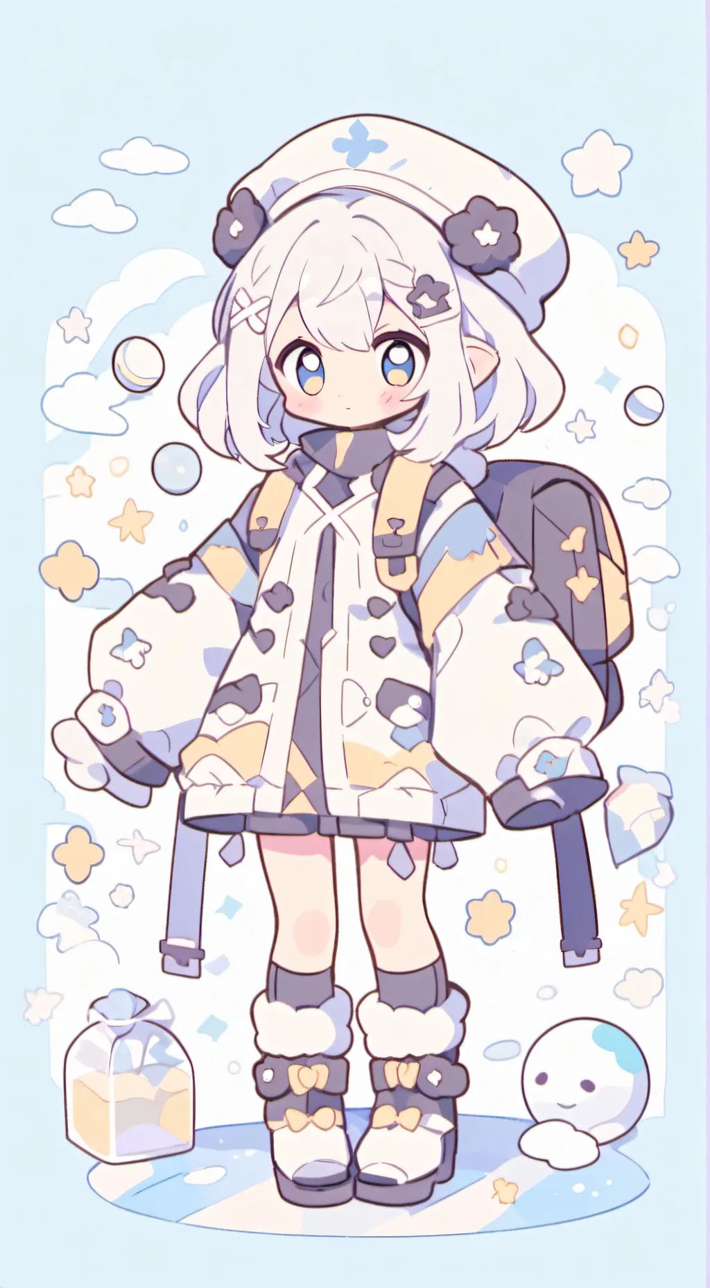 ai character: demon slayer  background