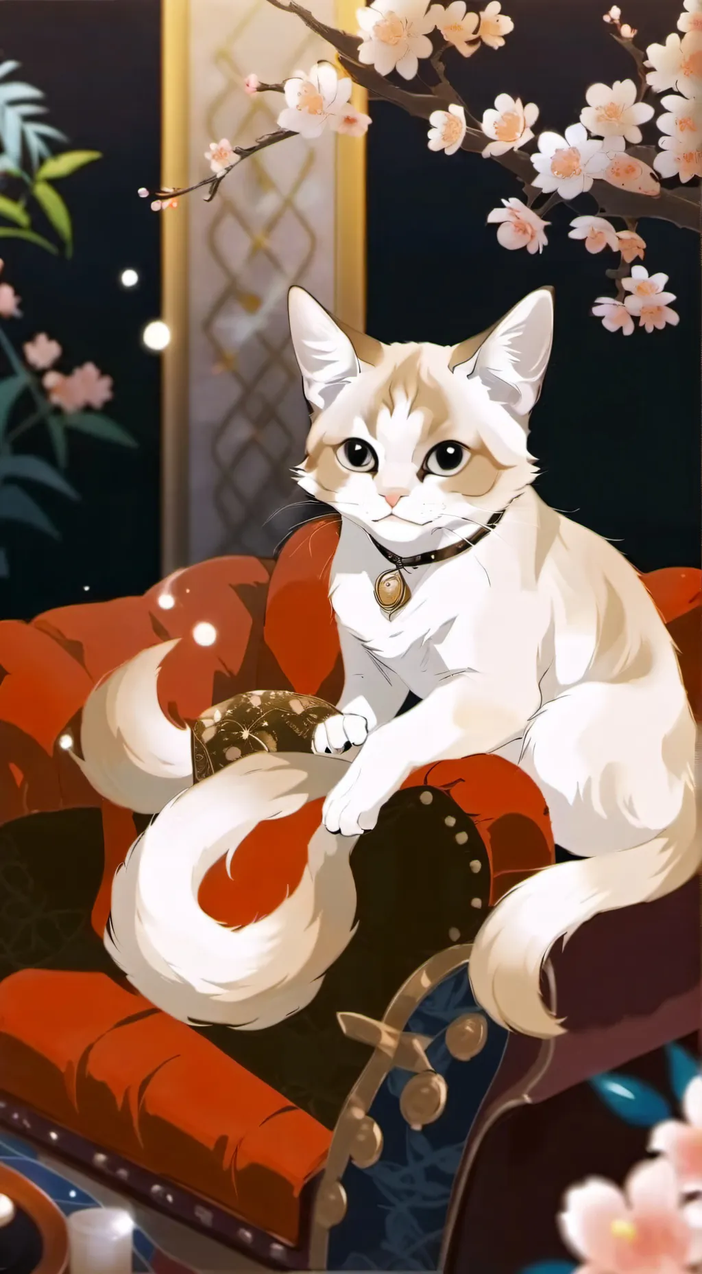 ai character: Cool whip background