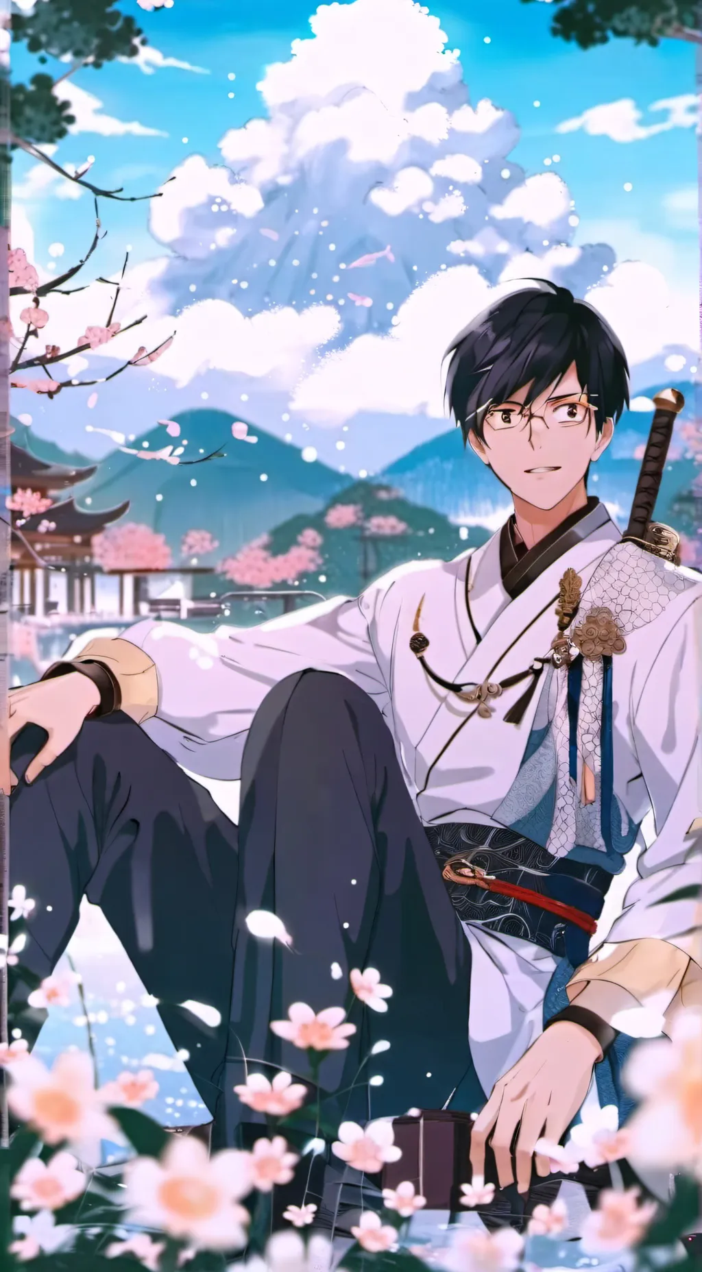 ai character: Tenya Iida background