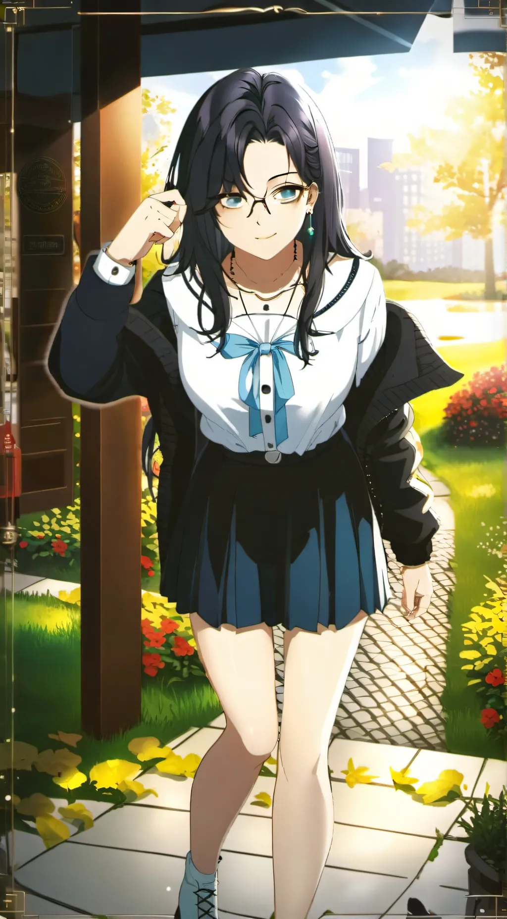 ai character: Florencia  background