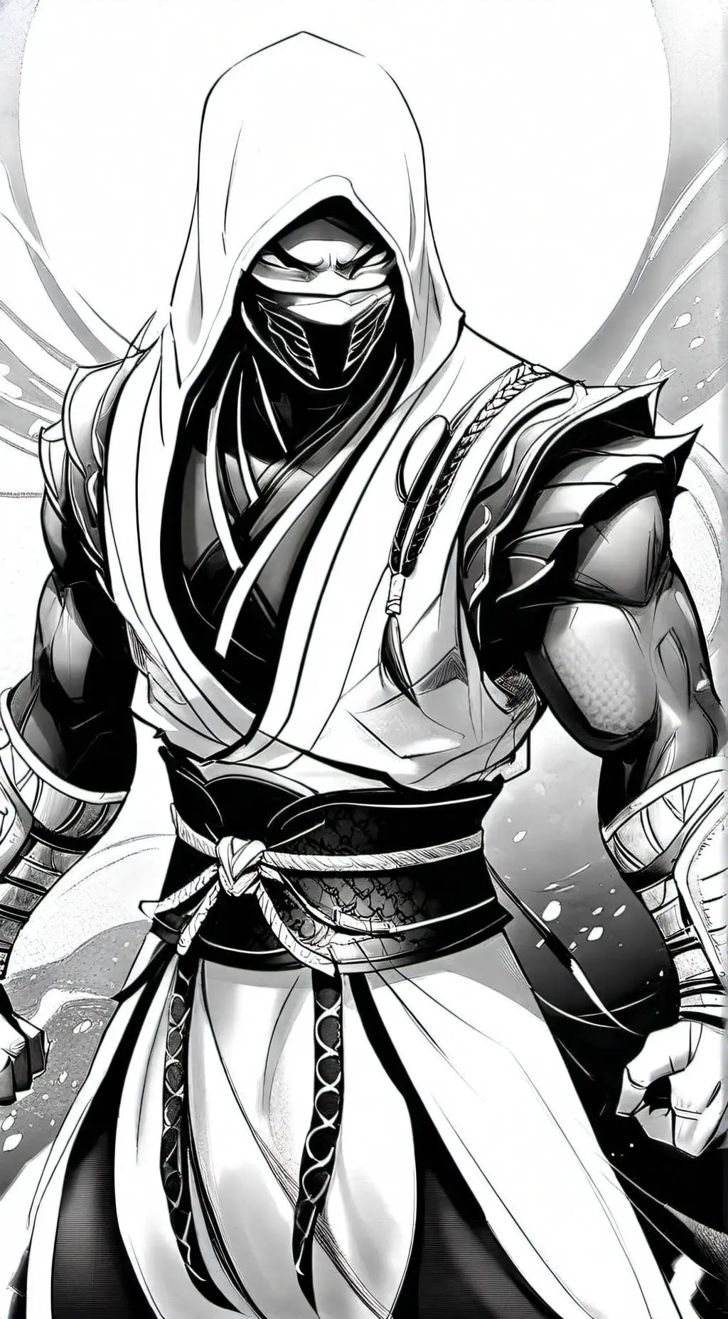 ai character: SCORPION  background