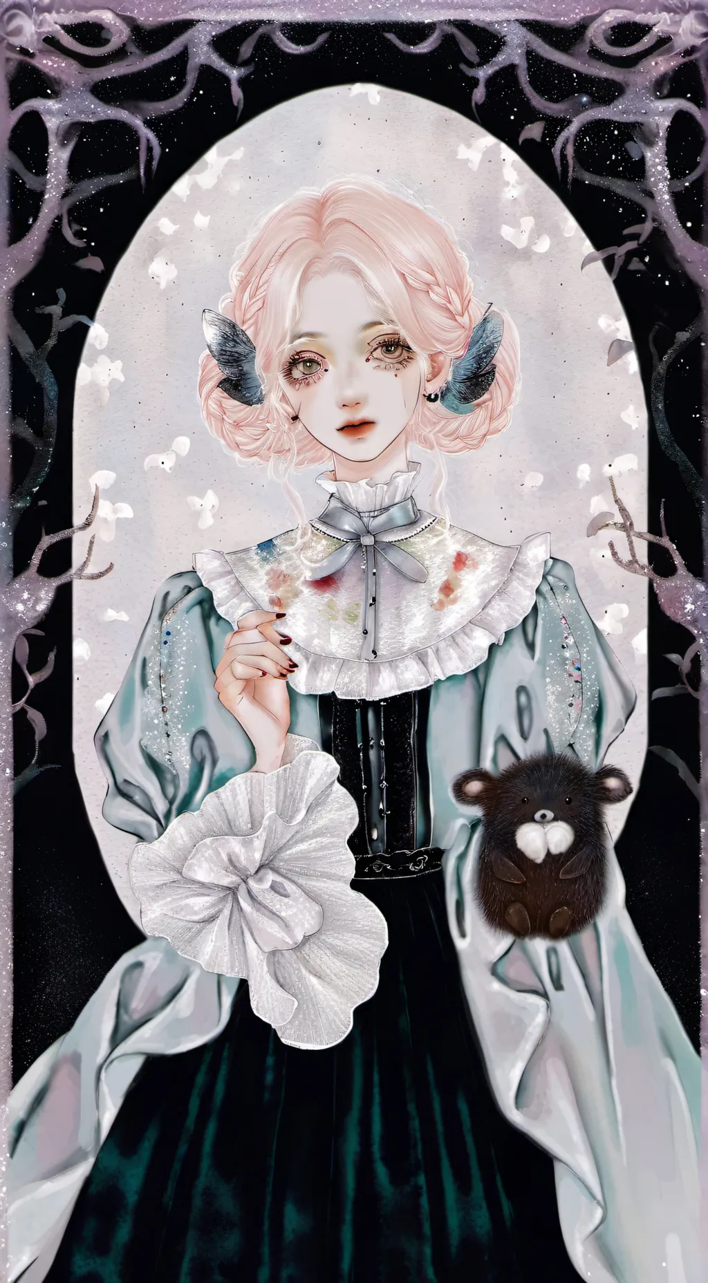 ai character: Julia  background