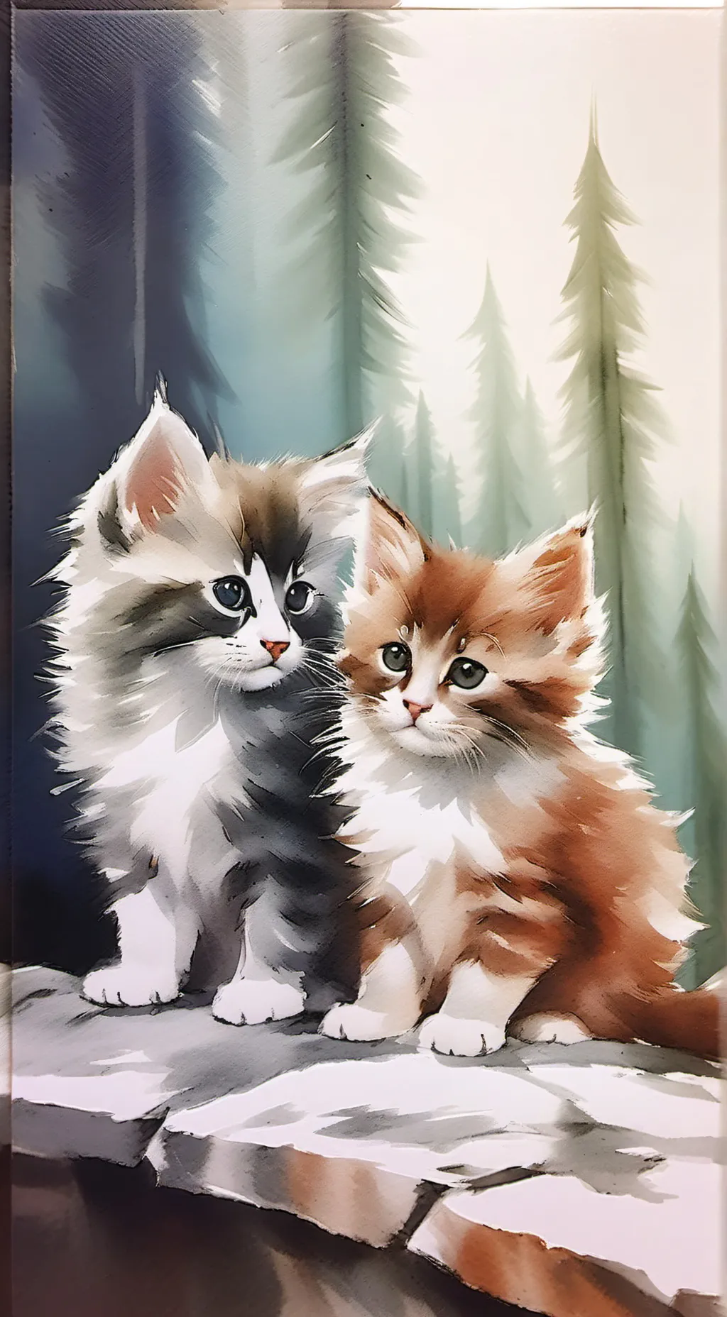 ai character: chaton background