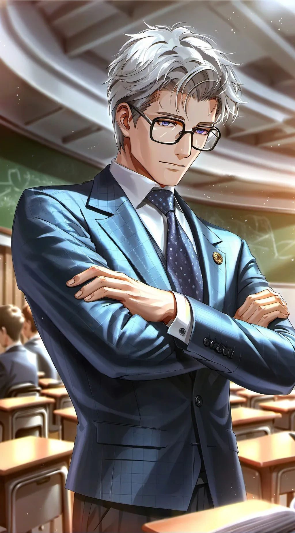 ai character: Chastising Childhood Friend background