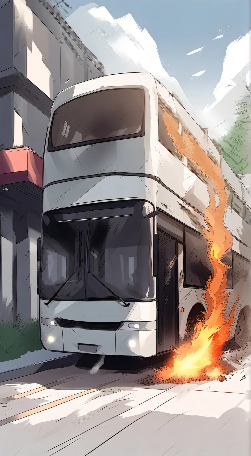 ai character: the Crash  background