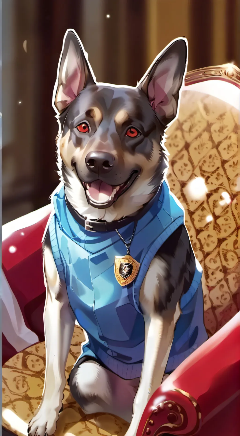 ai character: Blake background