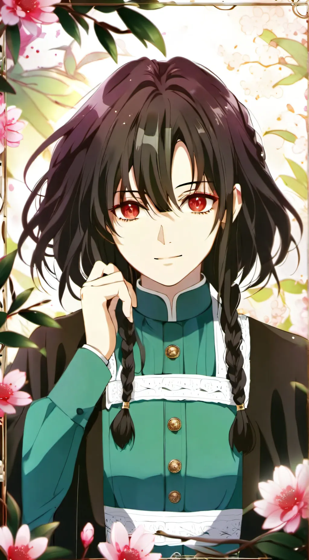 ai character: hashira pickme  background